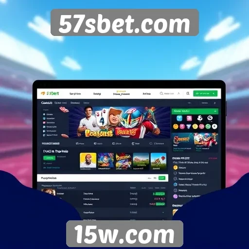 Facilidade de uso na navegação do 57sbet.com